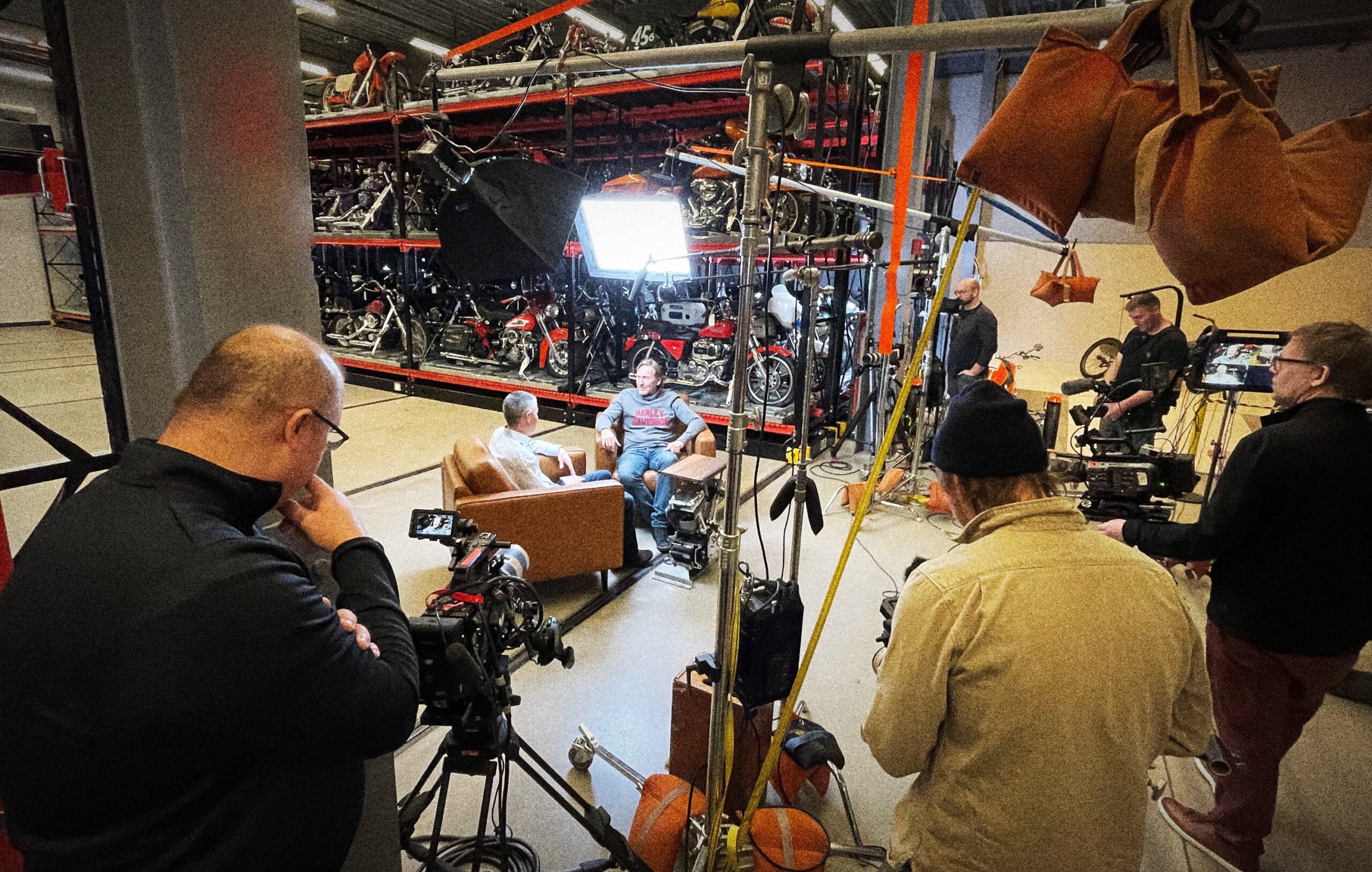 4 Camera shoot at Harley Davidson Museum, Milwaukee WI