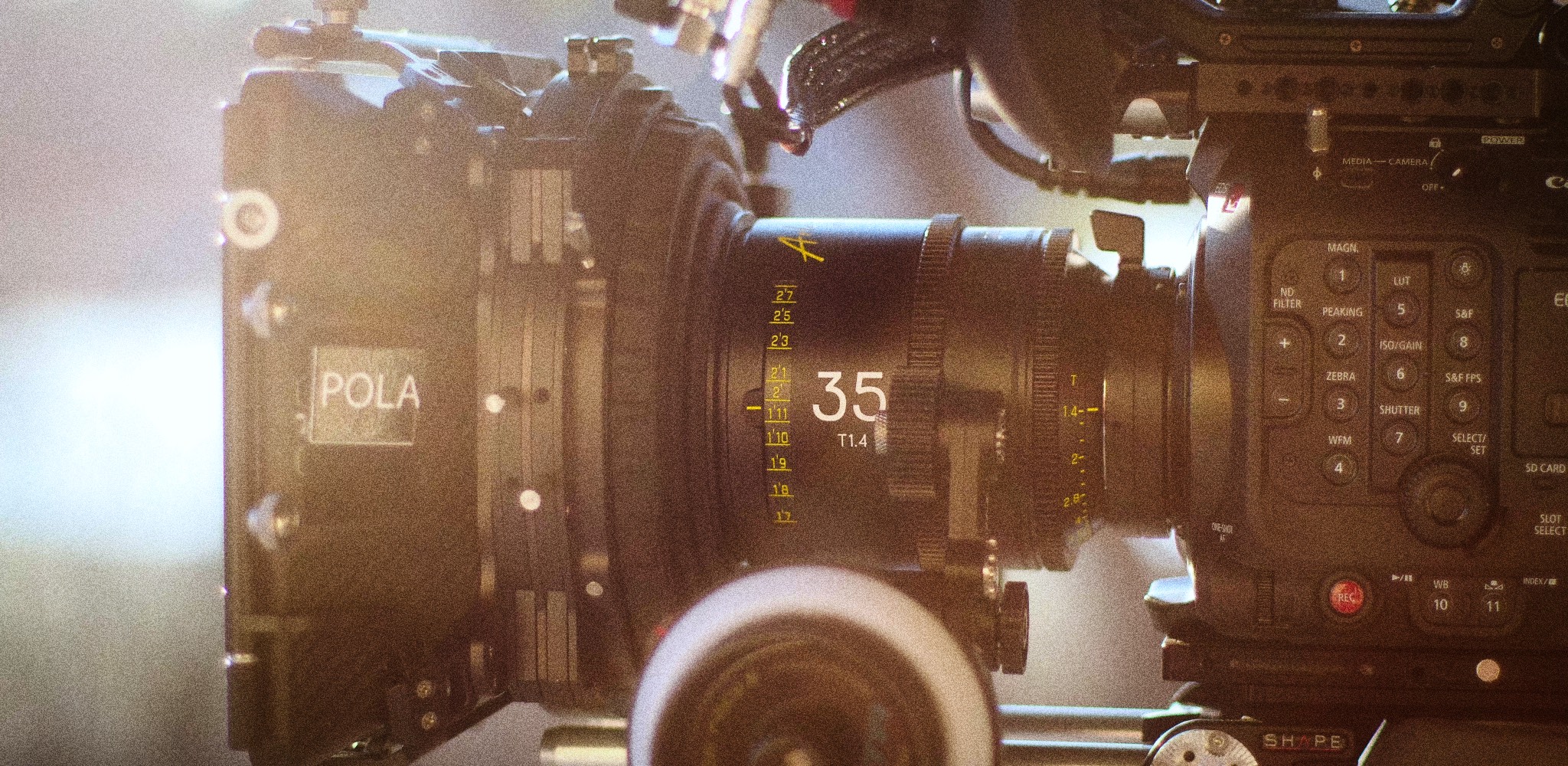 Arles Prime lens 35mm PL matte box filter vintage